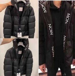 Moda clássica masculina moda luxo designer marca para baixo jaqueta parkas homem dragonas tendência inverno quente tyiu