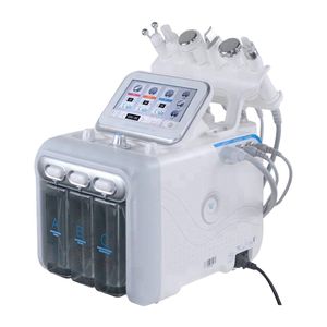6 in 1 Hydrafacial Dermabrasion Machine Water Oxygen Jet Peel Hydra Skin Scrubber Facial Beauty Deep Cleansing RF Face Lifting Col290C on Sale
