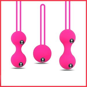 Brinquedo massageador inteligente cone s vagina seguro silicone gueixa ben wa bola vibrador rotação vaginal máquina de exercício brinquedos sexuais para mulher