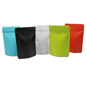 Custom Printed Mylar Bag Smell Proof Stand Up Pouch Resealable Ziplock Bag Edible Gummies Flower Packaging