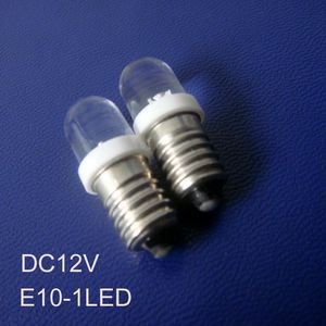 المصابيح عالية الجودة 12V E10 LED LED أضواء مؤشر مؤشر مصباح 1000pcs/Lotled