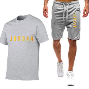 Brand Designer Men's Tracksuits Basketball Cargo Shorts Sets Summer Jogging Tracksuit Short-sleeved Tee Clothing Sweatshirt Casual Sportswear Fashion Suits