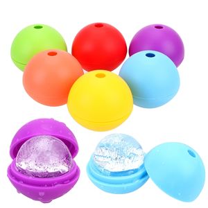 Football Single Case Mold Ball Maker Silicone Moulds Whiskey Wine Cocktail Ice Cube Kitchen Baking Tools DIY 220611