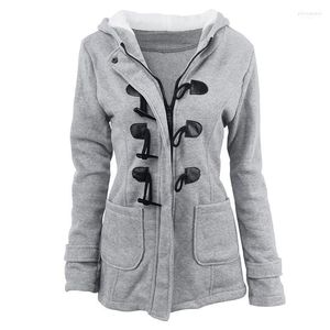 Jacke Mantel Winter Frauen 2022 Mit Kapuze Baumwolle Praka Klassische Horn Leder Schnalle Schlank Für Damen Frau Parka1 Phin22