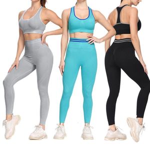 Gym Clothing Yoga Set Sports Outfit Fitness Athletic Wear Seamless Workout Clothes For Women Sportswear Leggings