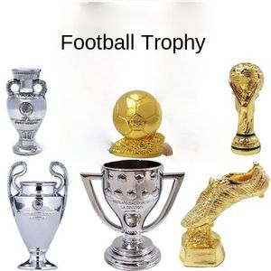 Futbol Şampiyonası Mini Trophy Keychain Fan Hatıra Hediye Çantası Kolye Anahtar Depolama Çantası