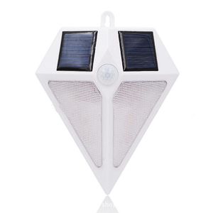 Luce di sicurezza ad energia solare per esterni a 6 LED di moda di vendita calda con sensore di movimento