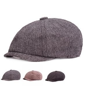 Beralar Octagonal Bere Kadın Baker Şapka Ressam Açık Seyahat Plaj Tasarımcı Şapkalar Yaz Güneş Visor Femme Retro Fashionberets