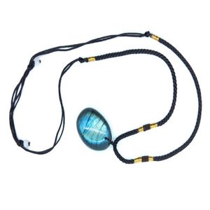 Decorative Objects & Figurines Natural Irregular Labradorite Pendant Necklaces Random Shaped Energy Stone Women Men Healing Buddha Lucky Nec