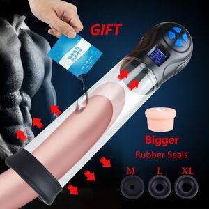 Penis Pump for Men Enlargerment Extender Vacuum sexy Toys Electric Dick Erection Sucking Machine Male Masturbator Shop