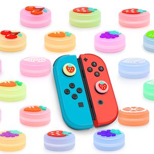 Caso de silicone de substituição Capas luminosas de garra de gata luminosa Caps de joystick controlador Botões Thumbstick Capa Shell para Nintendo Switch Gamepad Hot Selling