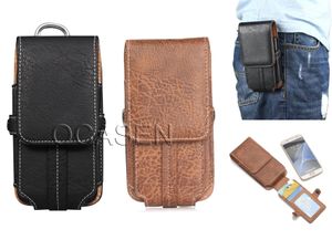 Echtes Leder Gürtelholster Tasche Clip Handyhüllen für iPhone 13 12 11 Pro Max Mini XR XS X 8 7 Plus Samsung S22 S21 S20 Note20 Huawei Xiaomi Universal-Handyhülle