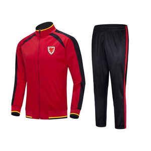 WALES HERRENS TRACKSUITS Vuxna barn Storlek 22# till 3XL Utomhus Sports Jacka Långärmad fritidsportdräkt