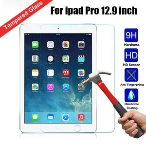 9H Tempered Glass for iPad 2 3 4 5 6 7 Screen Protector 10.5 10.2 9.7 Mini 2 3 4 HD Explosion Proof Ultra Thin Protective Film Pro 11 12.9 Screen Protectors with retail package