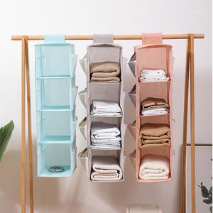 Storage Boxes & Bins 2022 Wardrobe Moisture-proof Foldable Washing Box Bag Large-capacity Multifunctional Clothes Rack Home