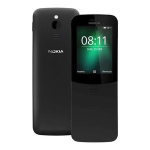 Celular recondicionado Nokia 8110 GSM 2G clássico com capa deslizante para estudantes idosos