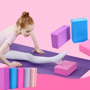 Yoga Blocks EVA Block Foam Brick Exercise Fitness Tool Workout Stretching Body Shaping Health Training Equipment High Density