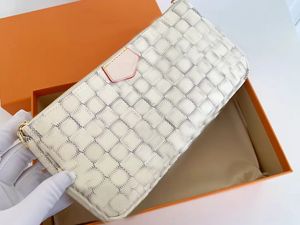 New Luxury Fashion Handbags Multi Pochette Accessoires Purses Women Favorite Mini 3pcs set Combination Crossbody Bag Shoulder Bags44823