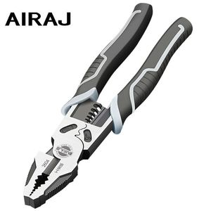 AIRAJ Multifunctional Universal Diagonal Pliers Needle Nose Hardware Tools Wire Cutters Electrician 220428