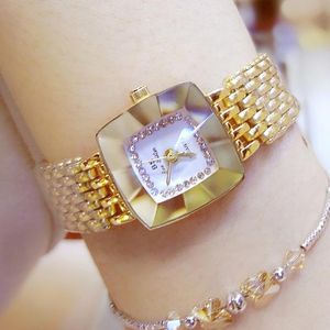 Armbanduhren Bee Sister Diamant Damenuhren Luxus Gold Damenarmband Silber Quarzuhr Weiblich 2022 Uhr für Damen MädchenArmbanduhr