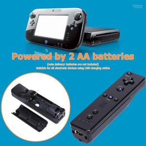 Spelkontroller Joysticks trådlös fjärrkontroll inbyggd vibration för Wii U Console Motor Control Games Accessories Phil22