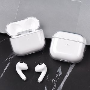 Kulaklık Kutuları toptan satış-Kulaklık Aksesuarları AirPods için Düz Renk Silikon Pro Sevimli Koruyucu Kulaklık Kapağı Apple Kablosuz Şarj Kutusu Şok geçirmez Kılıf