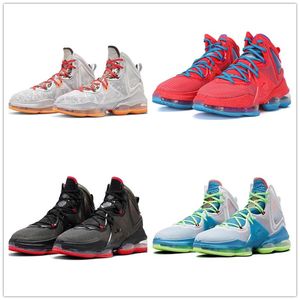 Top LeBrons 19 Fast Food Kinderschuhe zum Verkauf DC9341-001 Jungen Herren Damen Basketballschuhe Wanderschuhe