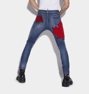 DSQ Phantom Turtle Classic Fashion Men s Jeans Hip Hop Rock Moto Men Design casual Jeans Ripped Jeans Skinny Jeans de jeans