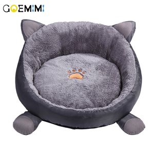 Nuovo arrivo Cat Cal Warm Letto in velluto comodo auricolare Cannello per cucciolo Cama Gato adorabile CAVE CATTO MORICE CAVO PER CAT T200101