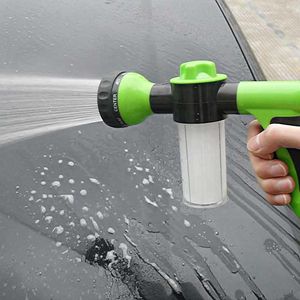 Wasserpistole Schneeschaumlanze Tragbare Auto Hochdruckdüse Jet Autowaschanlage Sprayer Gartenbewässerungsschlauch Sprinkler ReinigungswerkzeugeWasser