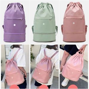 LL-2082 Women Plecaks Studenci Laptop Bag Gym Bags Exceise Bags