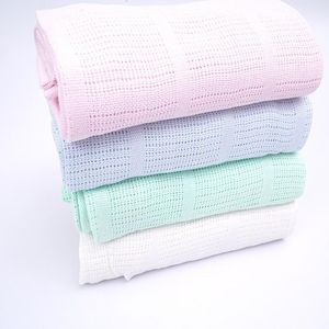 Blankets & Swaddling Bamboo Cotton Baby Blanket Soft Solid Born Infant Towel Receiving 200 170cmBlankets