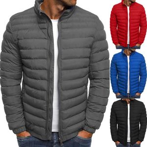 Men s Jackets Winter Man Warm Jacket Packable Light Mens Down Puffer Bubble Ski Coat Quilted Padded Outwear Lightweight Water Resistant Jack