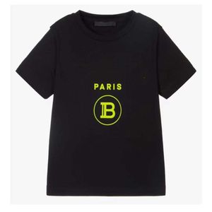 polos Kids Summer Clothes Girls T-Shirt Short Sleeve Tops Paris Letter Brand Boy Print Boutique Shirts Kid Designer Children Cloth300s on Sale