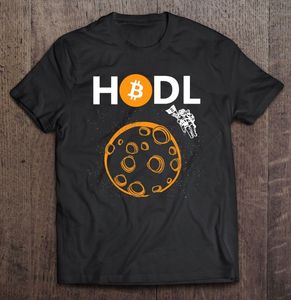 Hodl Bitcoin Cryptocurrency BTC Gift Men Thirts Men T-Shirt Custom Print Complements Men Tirt Tirt Graphict Cotton 220609
