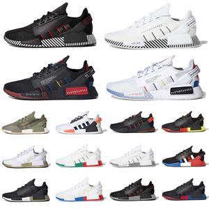 Wholesale white r1 for sale - Group buy R1 V2 men women Running shoes Dazzle Camo Japanese Black White Olive Green Aqua Tones Blue Gradient Neon Speckled Oreo Munich mens trainers Sports Sneakers