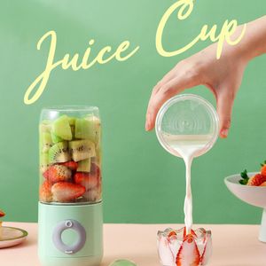 Juicers 500ML 6 Cutter Mini Portable Juicers USB Electric Mixer Fruit Smoothie Blender For Machine Food Processor Maker Juice Extractor