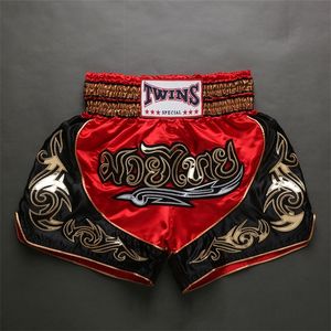 Mma Shorts Fitness Breathable boxing shorts Tiger Muay Thai Boxing kickboxing bxoing fight pants sanda 220518
