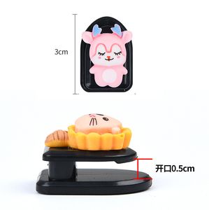 Mooie cartoon fruit auto haak organisator auto kleverige clip opslag hanger houder multifunctionele mini zelfklevende haak-auto-accessoires