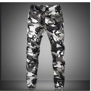 Kamuflaż wojskowe spodnie jogger mężczyźni mężczyźni czysty bawełniany męski wiosna jesienna ołówek harem pant men komfortowe spodnie Camo joggers 220516