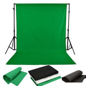 Wholesale screen materials resale online - Pography Studio Background Material Non woven ChromaKey Backdrop Screen X3M x ft Black White Green Po lighting299L