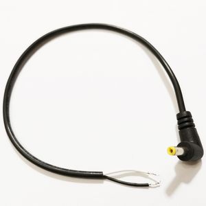 90 graders vinklad DC kabel x1 mm manlig strömplatta mm kontaktpigtail st