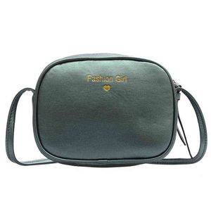 الأكياس المسائية غير الرسمية حقيبة كتف صغيرة نساء عالي الجودة السيدات PU Simple Crossbody Messenger Designer Presh 220608