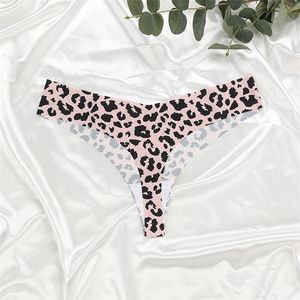 Sólidos Underwear Mulheres Leopard Breves Lepard 6 Cores 3Pcs / Lots 220425