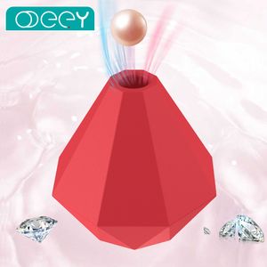 Diamantformad klitor suger vibrator för kvinnor g spot orgasm stimulator uppladdningsbar klitoris onani vuxna par sexiga leksaker