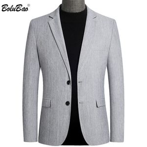 BOLUBAO Marchio di Moda Uomo Moda Blazer Primavera Autunno Uomo Slim Tinta Unita Vestito Inghilterra Stile Casual Giacca Maschile 201104