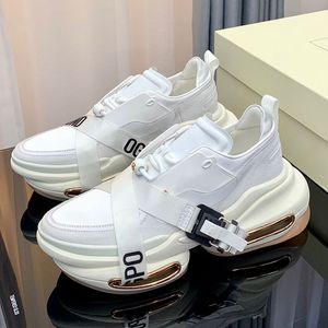 2022 Herren- oder Damenschuhe Neueste Frühling Sommer Casual Sneakers Modetrend Designer Markenturnschuhe Dicke Sohle Erhöhung Weiße Herren Damenschuhe Top Qualität