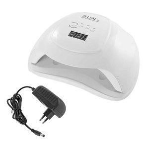 Nail Dryers High Power Dryer LCD Display Home Tool Curing Salon W Draagbare Timing Gel Poolse LED UV Lamp Manicure Smart Sensor