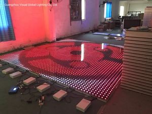 Bühne, ultradünne Video-LED-Digital-Tanzfläche, DMX-Steuerung, Nachtclub
