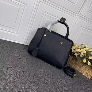 Designerskie damskie czarne topy Wysokiej jakości oryginalna skórzana torba na ramię krzyżowe torby na nadwozie klasyczne litera torebki